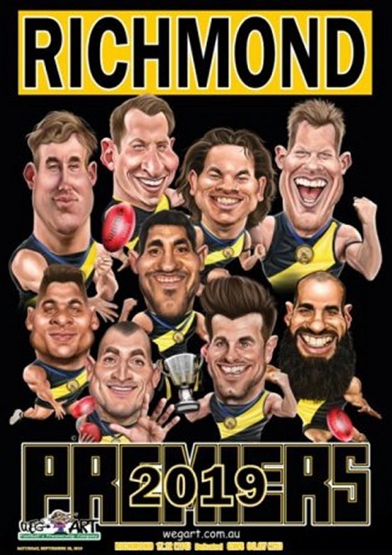 Tiges Player Poster Includes Post IN AUSTRALIA